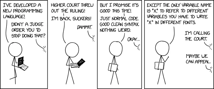 Source: https://xkcd.com/2309